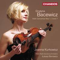 Grażyna Bacewicz: Violin Concertos, Volume 1