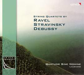 Sine Nomine Quartet play Stravinsky, Debussy & Ravel