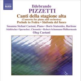 Pizzetti - Canti della stagione alta
