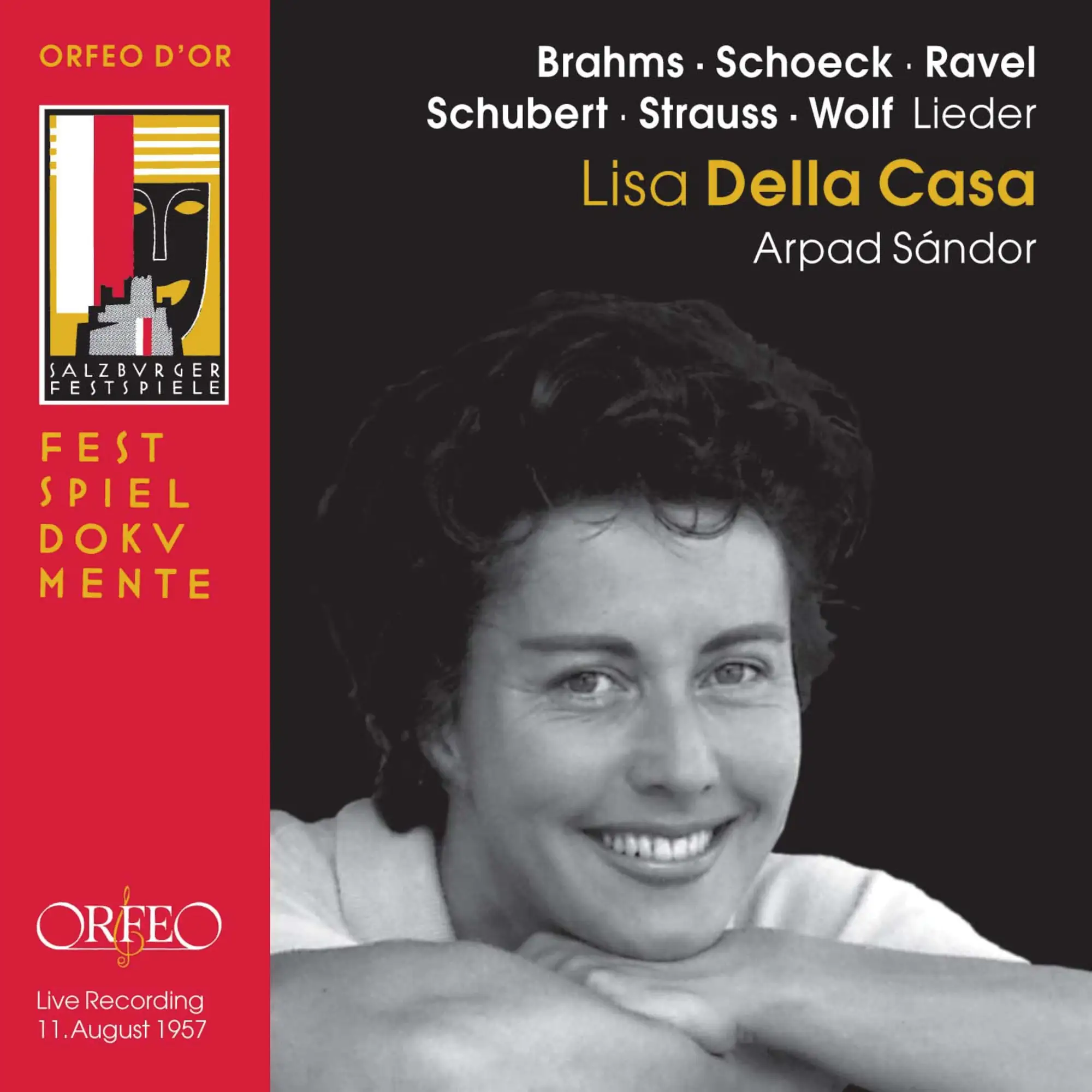 Lisa Della Casa - Orfeo: C799091 - CD or download | Presto Music