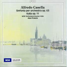 Casella - Sinfonia per orchestra & Italia