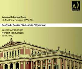Bach, J S: St Matthew Passion, BWV244