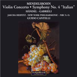 Mendelssohn - Symphony No. 4 & Violin Concerto