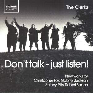 Don't Talk - Just Listen!