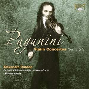 Paganini - Violin Concertos Nos. 2 & 5 Product Image