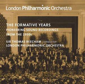 The Formative Years - Pioneering Sound Recordings from the 1930s