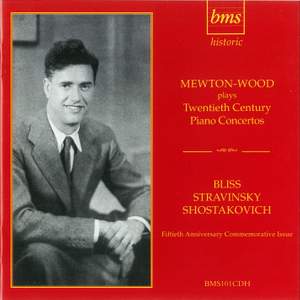 Mewton-Wood plays Twentieth Century Piano Concertos