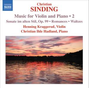 Sinding - Music for Violin and Piano Volume 2