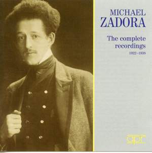 Michael Zadora - The complete Recordings Product Image