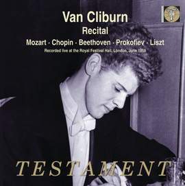 Van Cliburn plays Mozart, Chopin, Beethoven, Prokofiev & Liszt