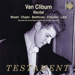 Van Cliburn plays Mozart, Chopin, Beethoven, Prokofiev & Liszt