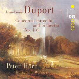 Duport - Concertos for cello and orchestra Nos. 4-6