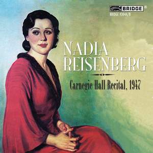 Nadia Reisenberg at Carnegie Hall