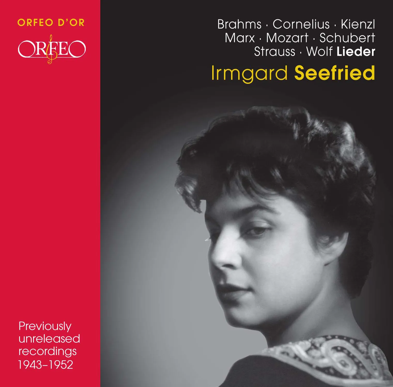 その他 Seefried Lieder Schubert Irmgard