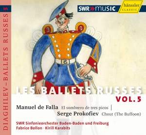 【新同 (hanssler】 FABRICE BOLLON ボロン：SWR SO／Les Ballets Russes Vol.5 ：FALLA：El Sombrero De Tres Picos etc.