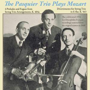 The Pasquier Trio Plays Mozart