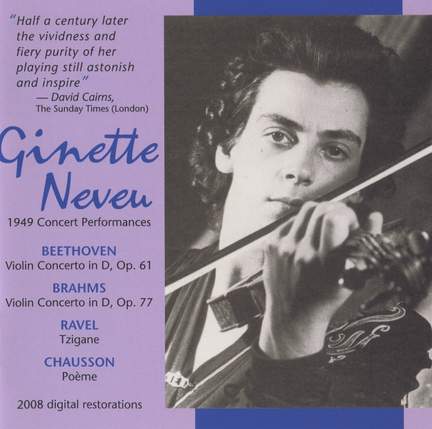 Ginette Neveu - 1949 Concert Performances