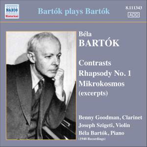 Bartók plays Bartók