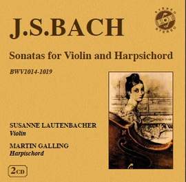 Bach, J S: Sonatas for Violin & Harpsichord Nos. 1-6, BWV1014-1019