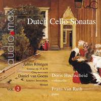 Dutch Sonatas for Violoncello and Piano Volume 2