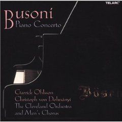 Busoni: Piano Concerto in C major, Op. 39