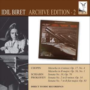 Idil Biret Archive Edition Volume 2 - Prokofiev, Chopin & Scriabin