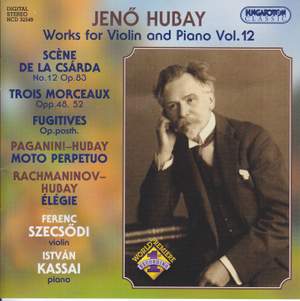 Hubay - Works for Violin & Piano Vol. 12