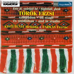 Torok Erzsi - Nightfall, Dusk