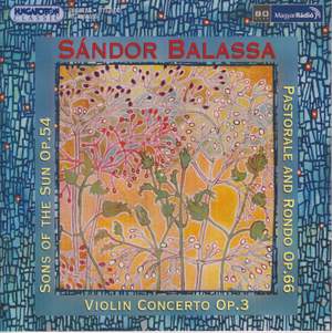 Sándor Balassa: Violin Concerto No. 3