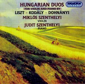Hungarian Duos For Violin And Piano