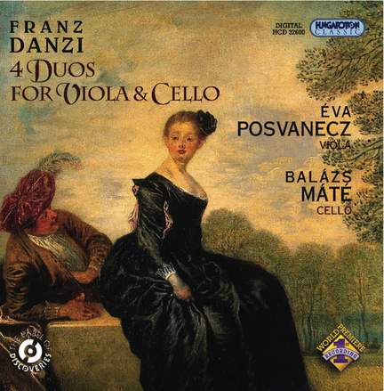 Franz Danzi: 4 Duos For Viola & Cello