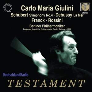 Carlo Maria Giulini conducts Schubert, Debussy, Franck & Rossini