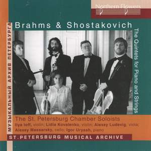 Brahms, Shostakovich: Piano Quintets