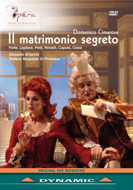 Cimarosa: Il matrimonio segreto - Dynamic: 33631 - DVD Video