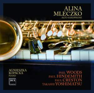 Alina Mleczko plays works for alto saxophone