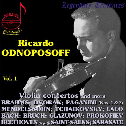 Ricardo Odnoposoff, Volume 1