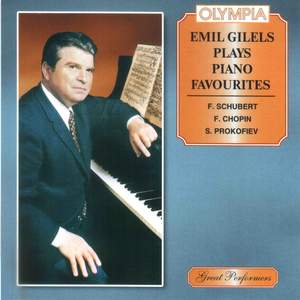 Emil Gilels plays Piano Favourites
