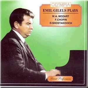 Emil Gilels plays Mozart, Chopin and Shostakovich