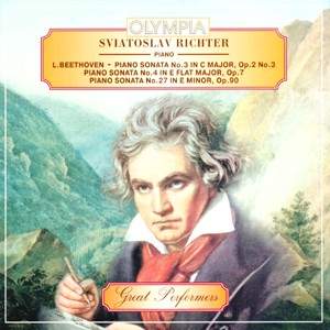 Beethoven: Piano Sonata Nos. 3, 4 & 27