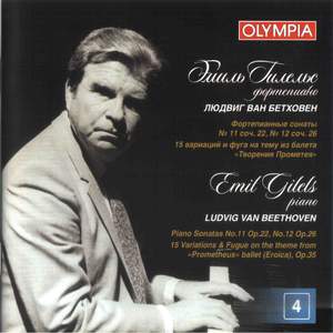 Beethoven: Piano Sonatas Vol. 4