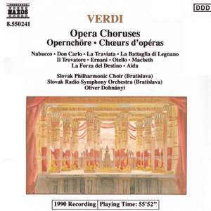 Verdi: Opera Choruses Product Image