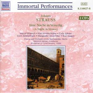 Strauss, J, II: Eine Nacht in Venedig (page 1 of 1) | Presto Music