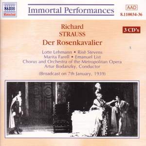 Strauss, R: Der Rosenkavalier