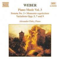 Weber: Piano Music Vol. 3