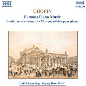 Chopin: Famous Piano Music Product Image