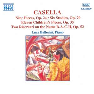 Casella: Piano Music