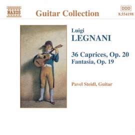 Luigi Legani: Caprices, Op. 20 & Fantasia, Op. 19