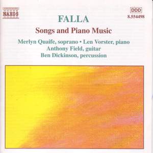 Falla: Songs and Piano Music