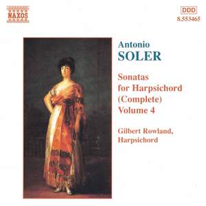 Soler: Complete Sonatas for Harpsichord Vol. 4