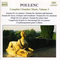 Poulenc: Complete Chamber Music Vol. 3